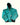 1990's Vintage Carhartt Hooded Jacket Faded Turquoise (M-L) - outkits.com