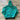 1990's Vintage Carhartt Hooded Jacket Faded Turquoise (M-L) - outkits.com
