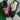 2007 Nike Dunk Low 6.0 Black Metallic Pink (US9) - outkits.com