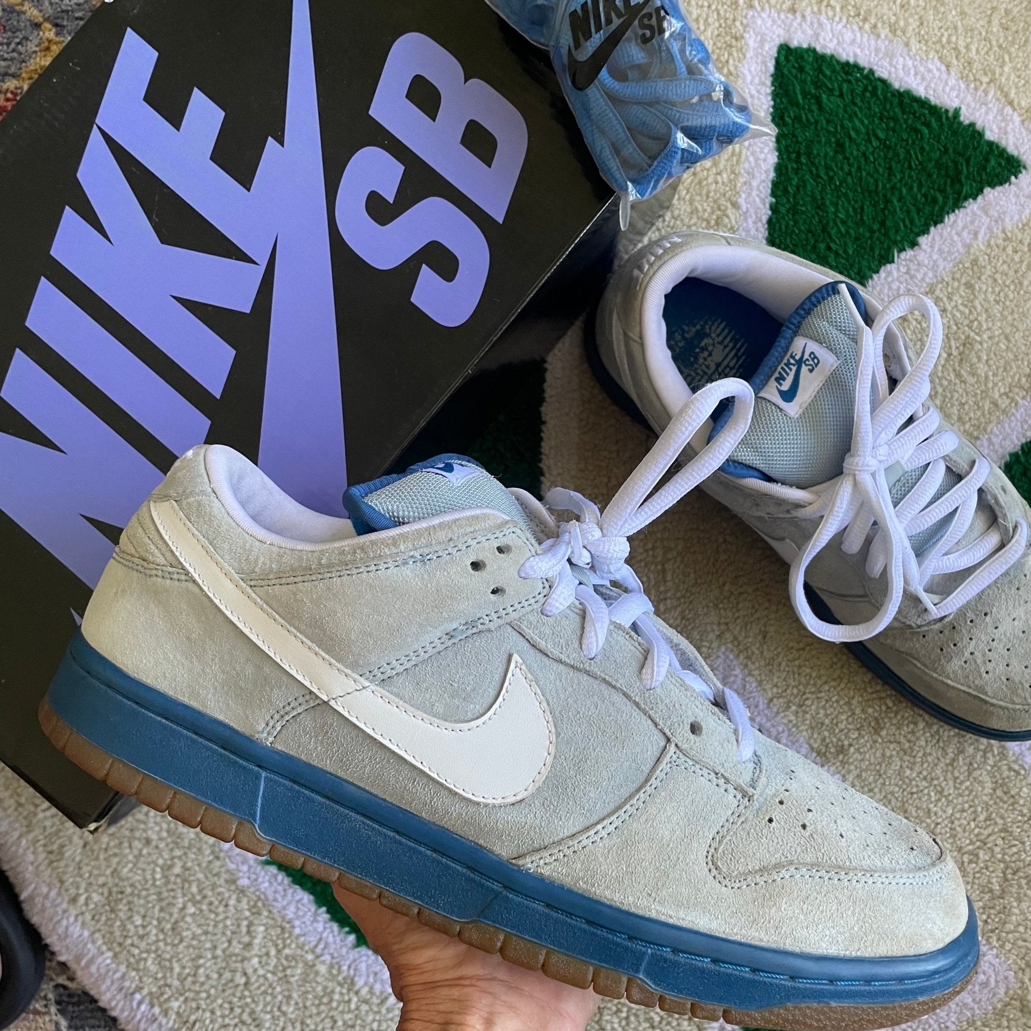 HOT Nike Shoes Nike Sb Border Blue 2007 Nike SB Dunk Low