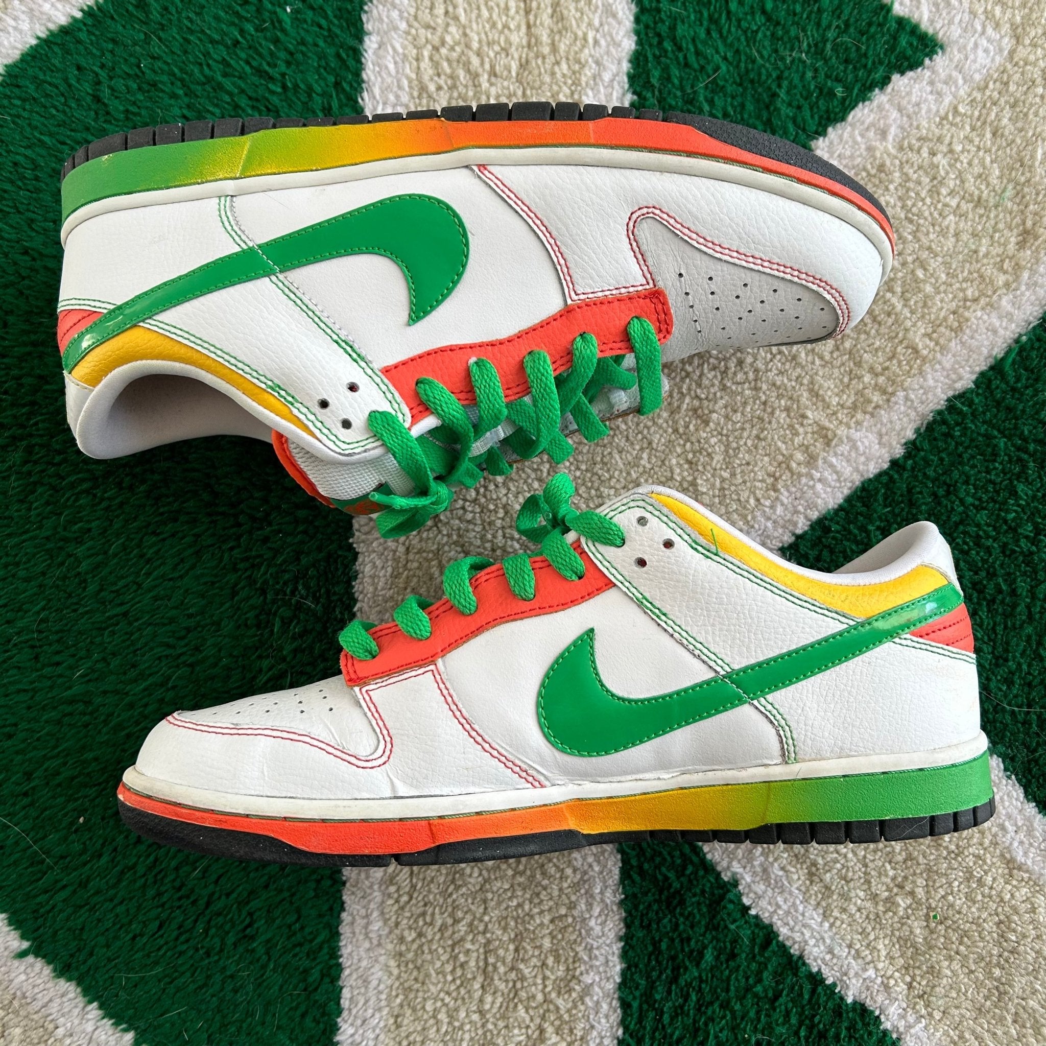 2008 Nike Dunk Low Rasta (US11) –1