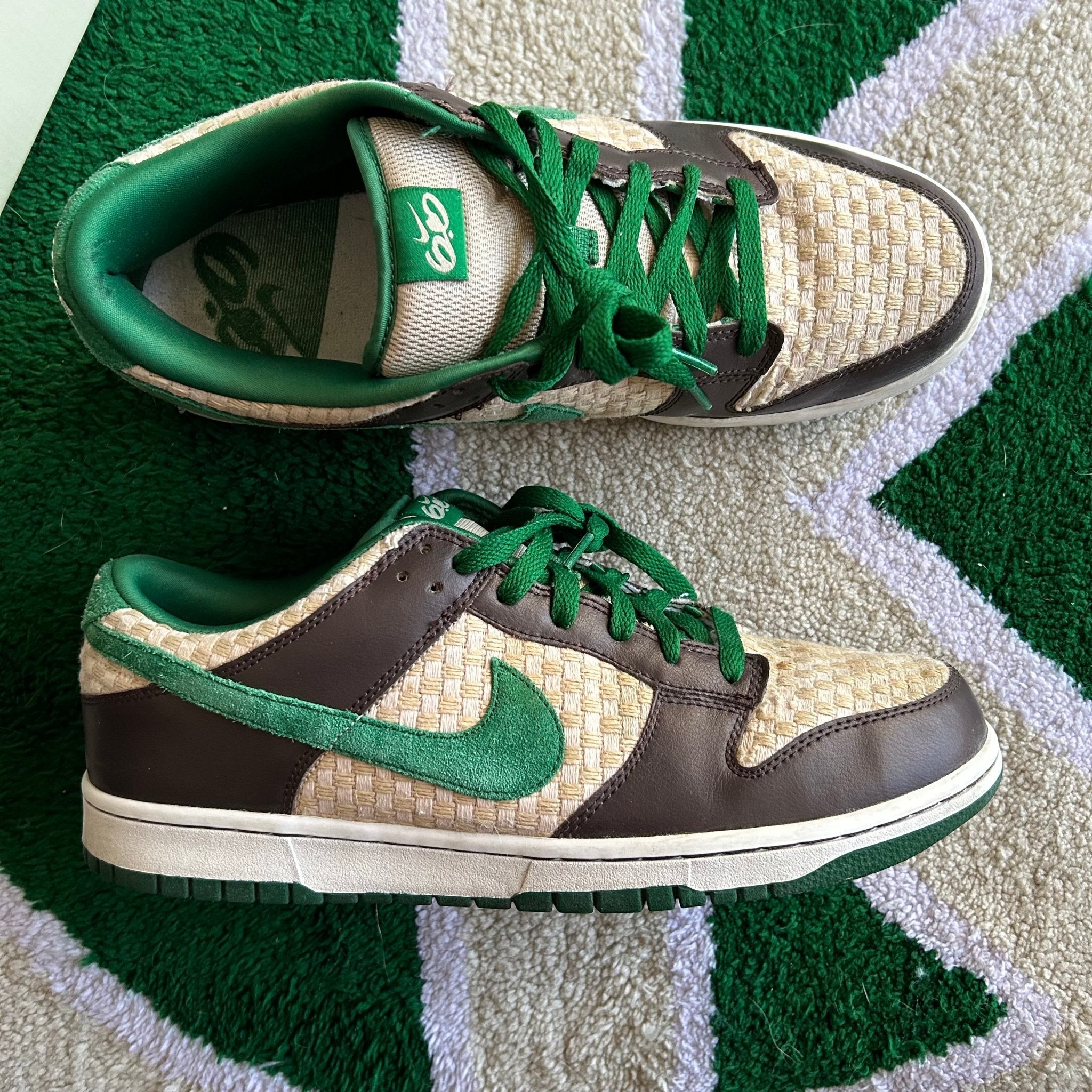 Nike Green 2009 Nike Dunk Low Hemp Pine Green (12US) –
