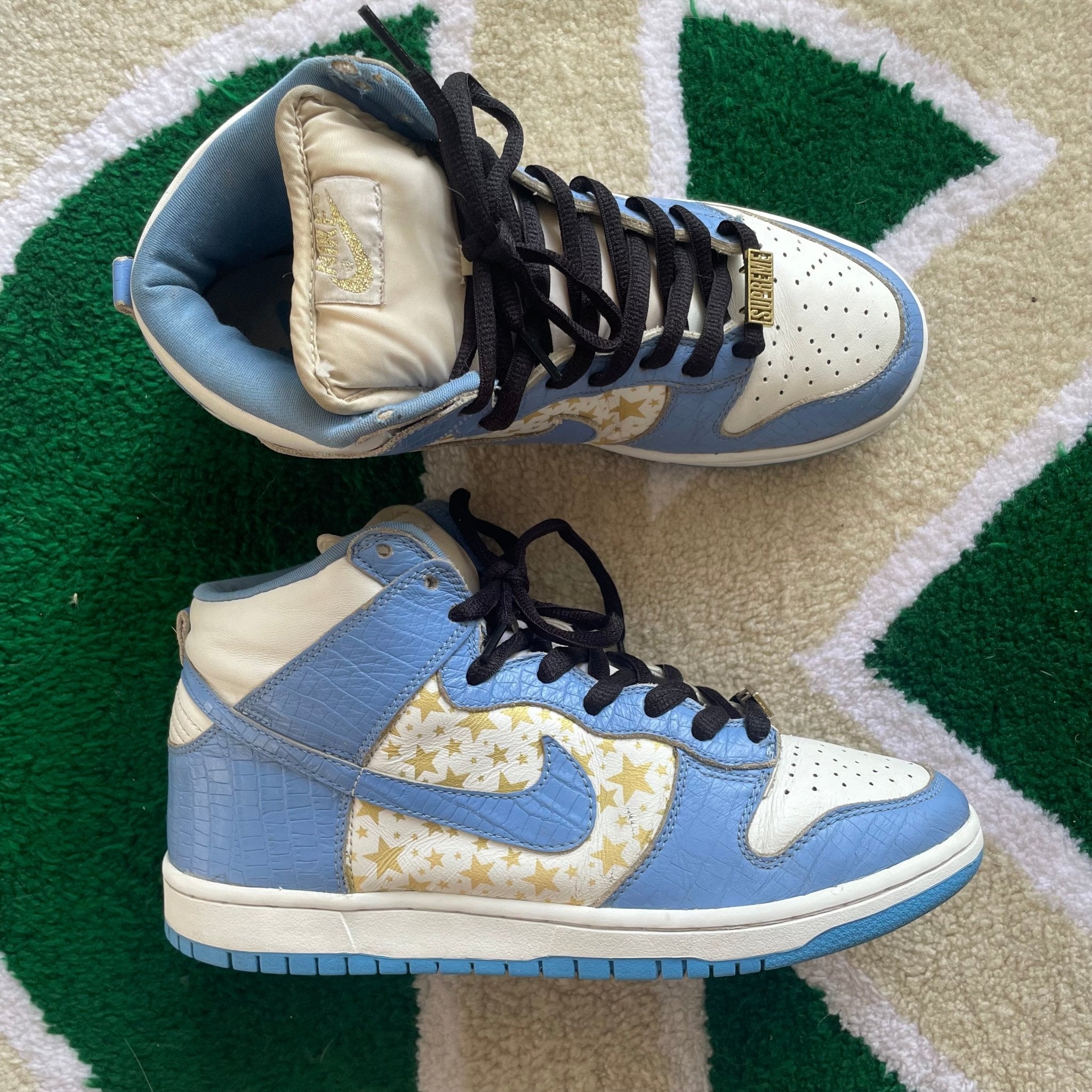 2003 Nike SB Dunk Supreme x Nike Blue Stars (US10) â outkits.com