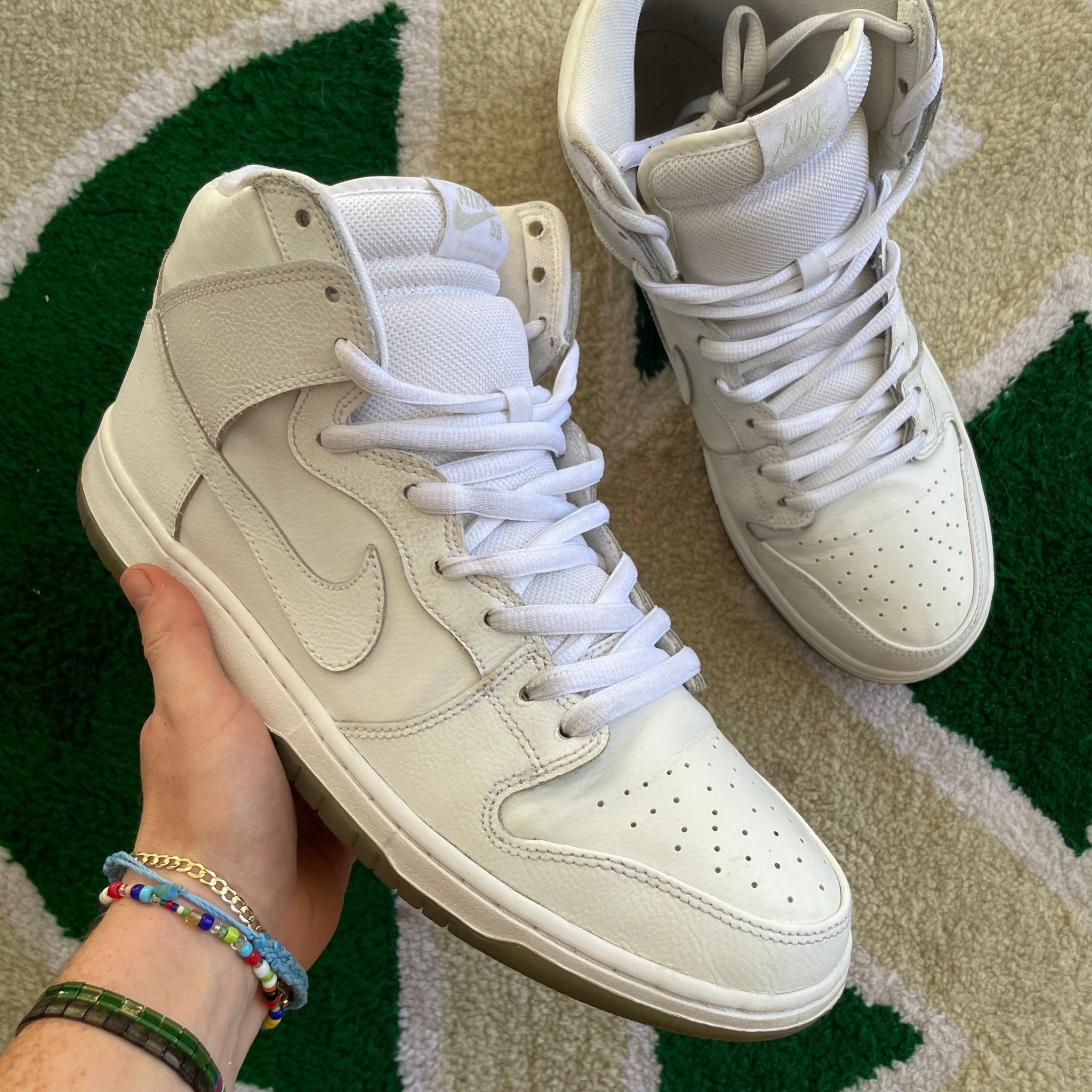 2015 Nike SB Dunk High White Ice (US12) –1