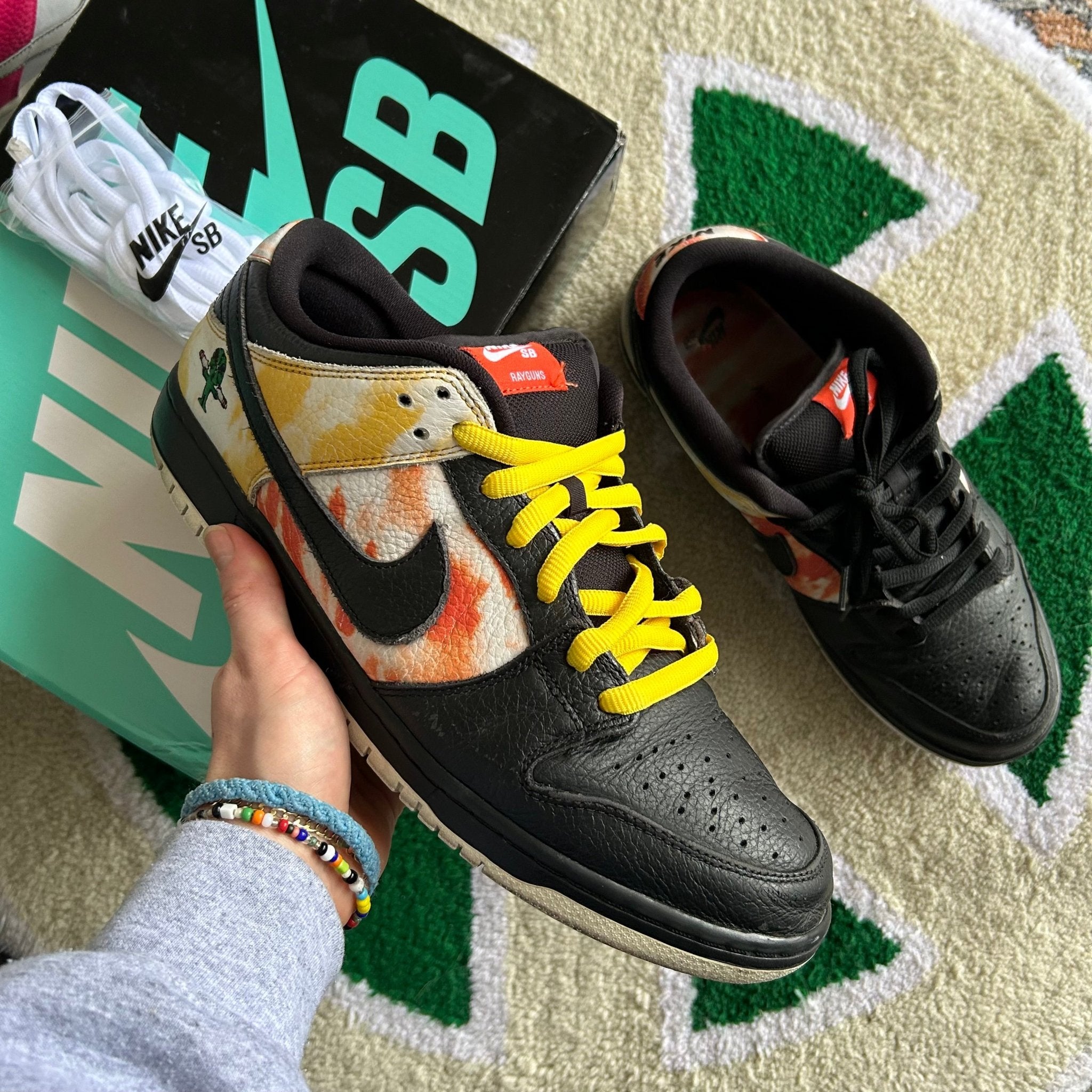 2019 Nike SB Dunk Low Tie Dye Raygun Black (US12) –